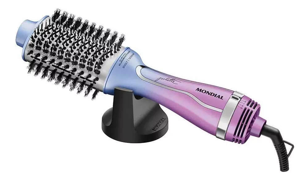 Escova de cabelo secadora